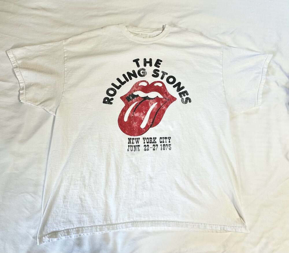 Tour Americas '75 Washed T-Shirt - The Rolling Stones,